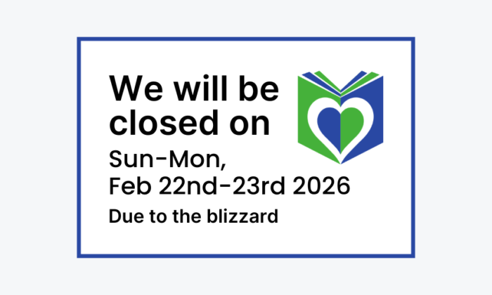 260222 Closed on Feb 22 and Feb 23 due to blizzard
