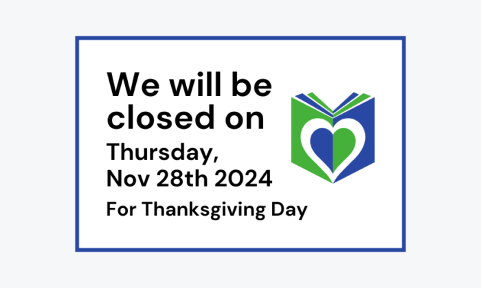 241128 Closed for Thanksgiving Day