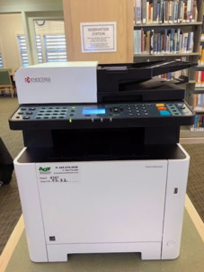 Lewisboro Library copier/scanner