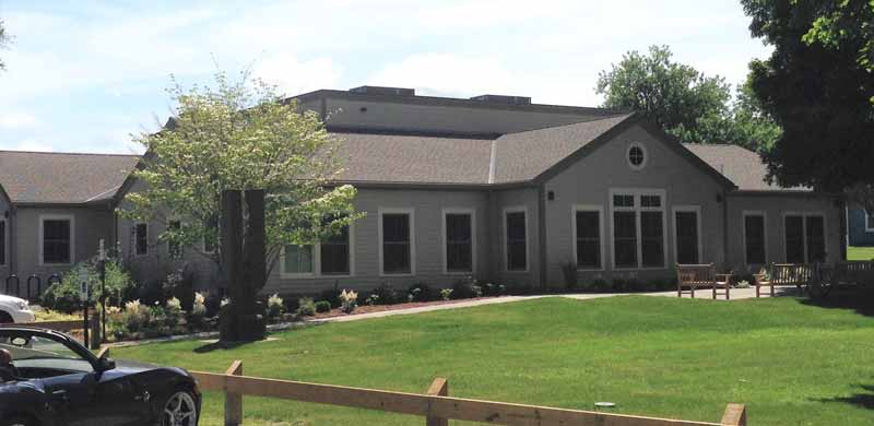 Newly Renovated Lewisboro Library Building, July 2015