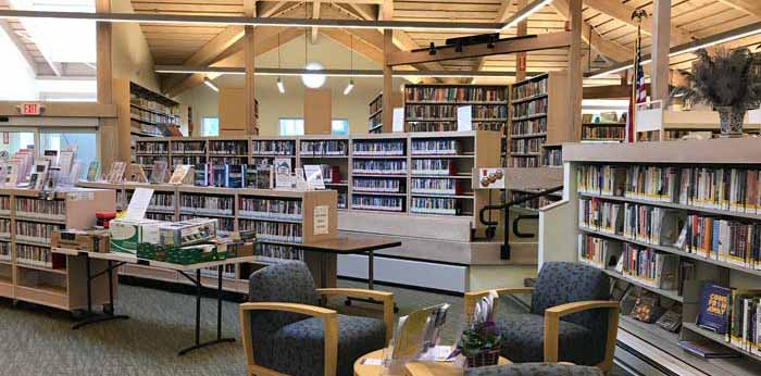 Interior Lewisboro Library