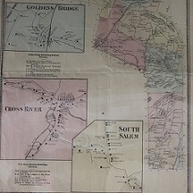 Historic map of Lewisboro, NY