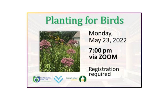 220523 Planting for Birds via Zoom at 7:00