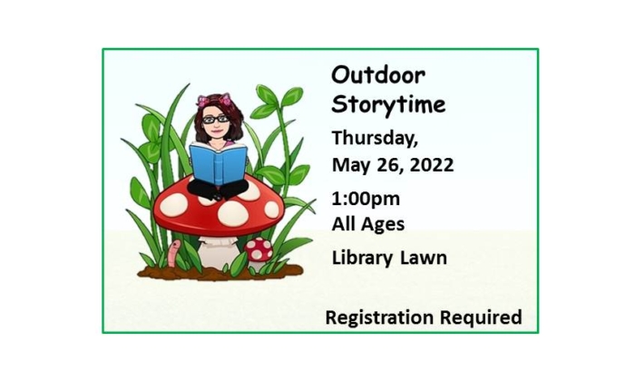 220526 Outdoor Storytime at 1:00