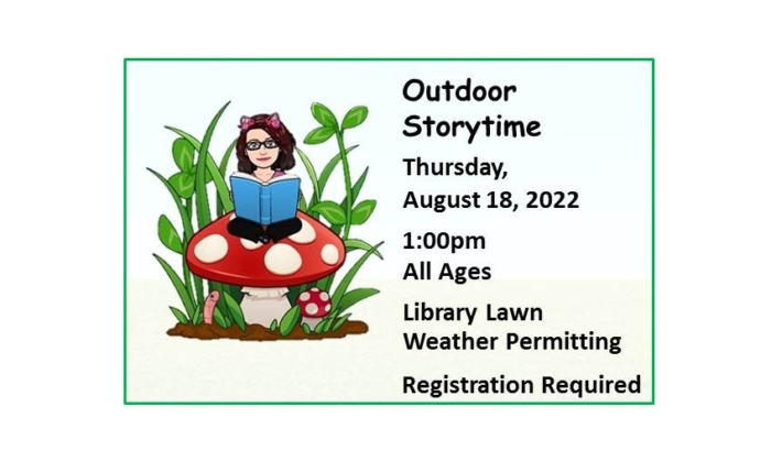 220818 Outdoor Storytime at 1:00