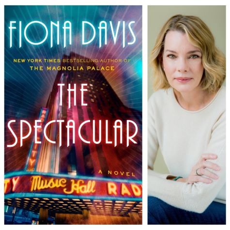 Book Jacket with title The Spectacular, alongside photo of the female author