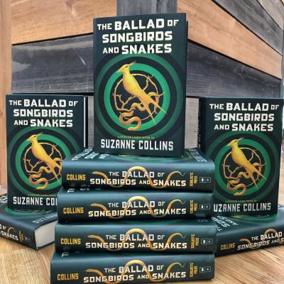 stack of books - The Ballad of Songbirds and Snakes