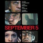 individual screen shots of people in a tv studio with words September 5 overhead