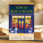 Book cover with title "How to Read a Book" above drawing of a sidewalk cafe