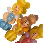 dolls crated from balloons