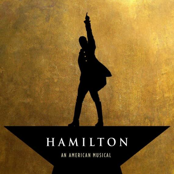 Film poster for Hamilton An American Musical