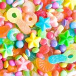 Colorful assortment of candy