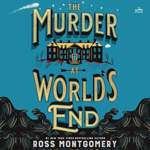 Book cover for Murder at World's End by Ross Montgomery.