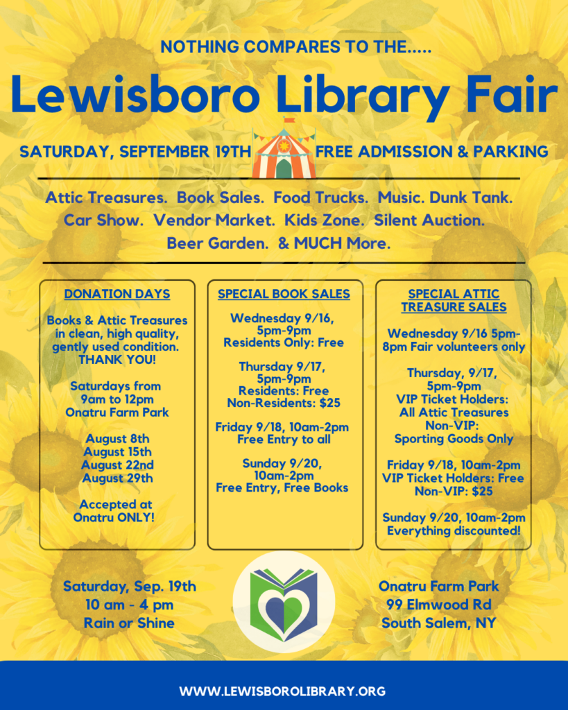 Library Fair Flyer