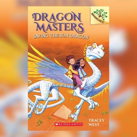 Dragon Masters Saving the Sun Dragon book cover